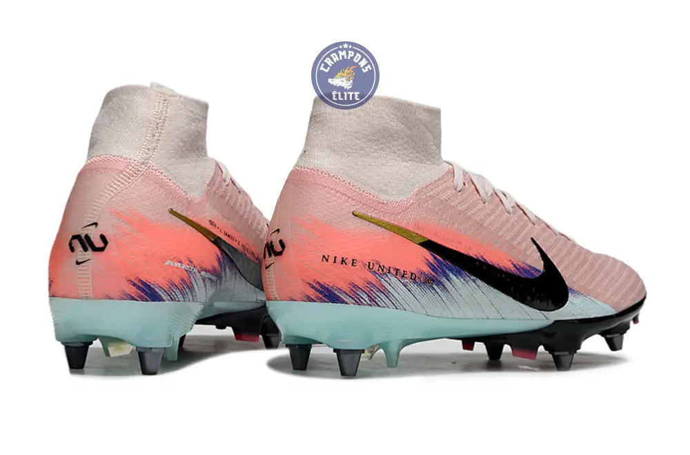 MERCURIAL SUPERFLY 10 ELITE SG UNITED - SILT RED/BLEU