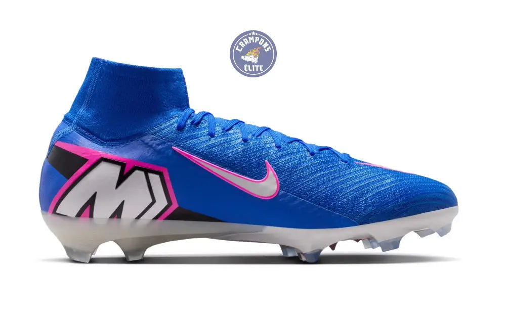MERCURIAL SUPERFLY 10 ELITE FG - ATTACK PACK - BLEU/ARGENT/ROSE
