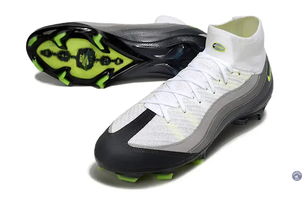 Image of MERCURIAL SUPERFLY 10 X AIR MAX 95 ELITE FG - NOIR/JAUNE/GRIS/LIGHT GRAPHITE ÉDITION LIMITÉE