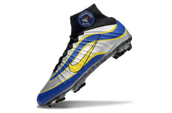 Image of Mercurial Superfly 4 R9 FG - Argenté/Bleu/Jaune/Noir