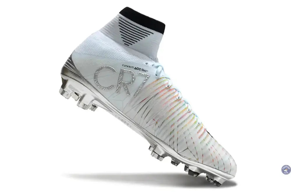 Mercurial Superfly FG 5 CR7 Blanc/Argent