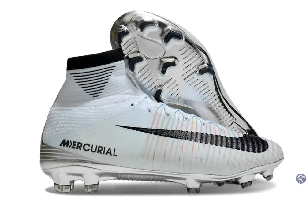 Image of Mercurial Superfly FG 5 CR7 Blanc/Argent