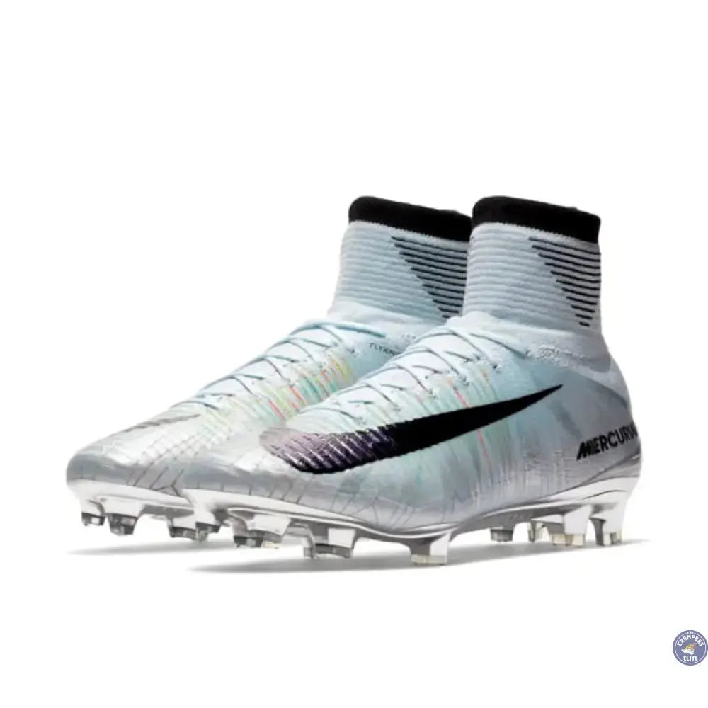Image of Mercurial Superfly 5 FG CR7 Chapter 5: Cut to brilliance - Bleu/Noir/Blanc