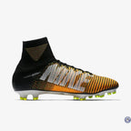 Mercurial Superfly 5 FG Lock in. Let loose. - Orange/Noir/Blanc