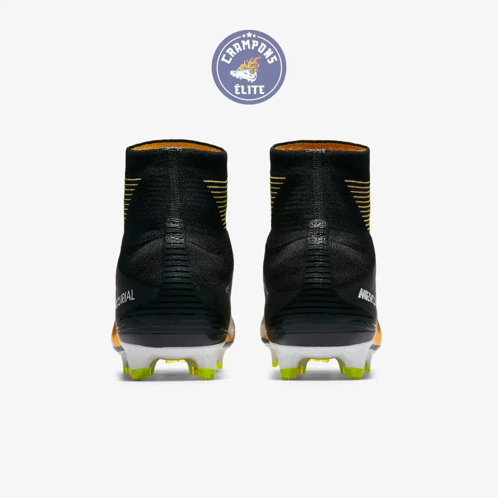 Image of Mercurial Superfly 5 FG Lock in. Let loose. - Orange/Noir/Blanc