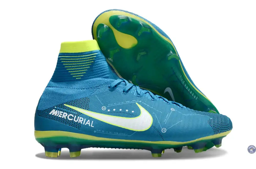 Image of Mercurial Superfly 5 FG Neymar Bleu/Jaune