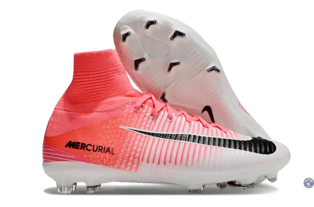 Image of Mercurial Superfly 5 FG Rose/Noir/Blanc
