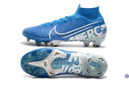Mercurial Superfly 7 Elite FG New Lights - Bleu/Blanc