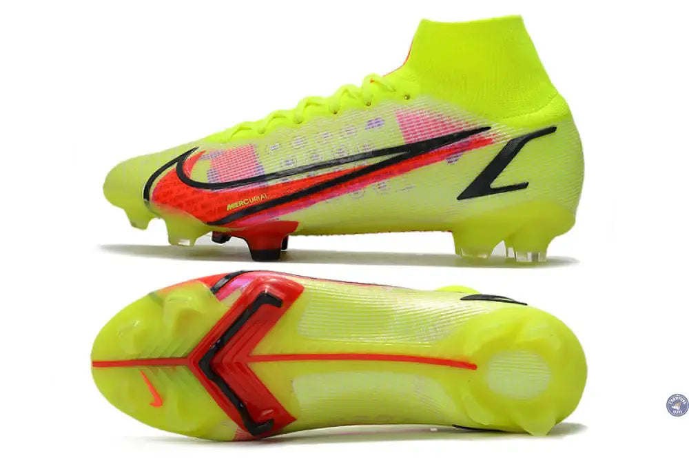 Image of Mercurial Superfly 8 Elite FG ’Motivation Pack’ - Jaune/Rouge/Noir