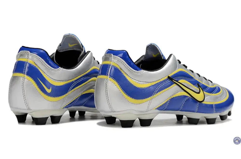 Image of MERCURIAL VAPOR 1 R9 FG - Argenté/Bleu/Jaune