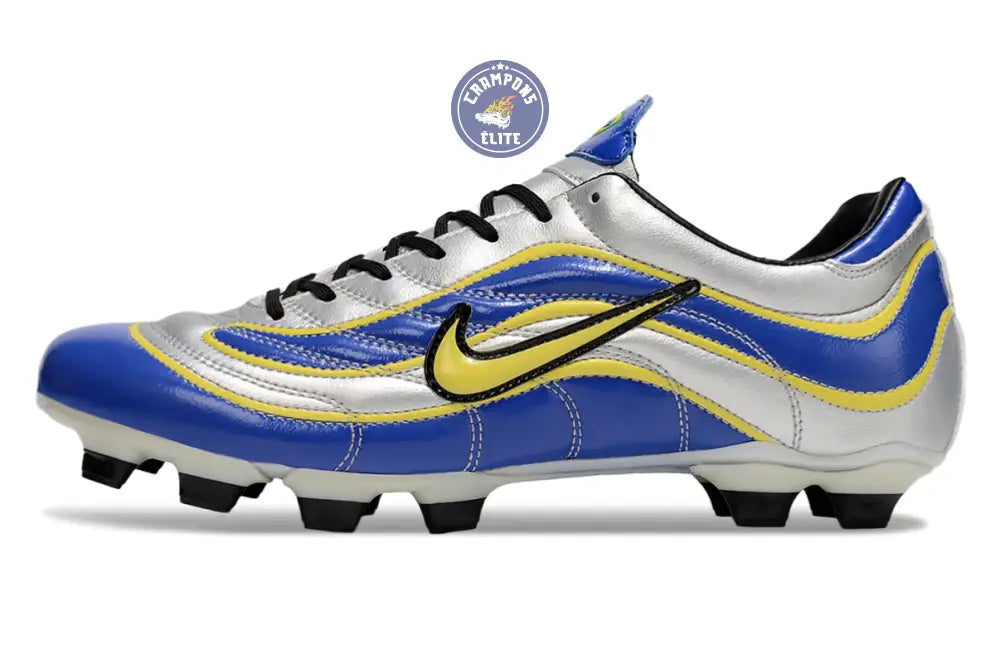 Image of MERCURIAL VAPOR 1 R9 FG - Argenté/Bleu/Jaune