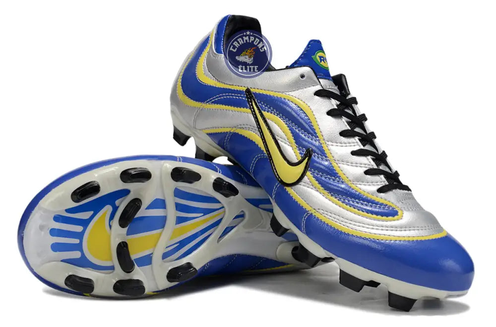 MERCURIAL VAPOR 1 R9 FG - Argenté/Bleu/Jaune