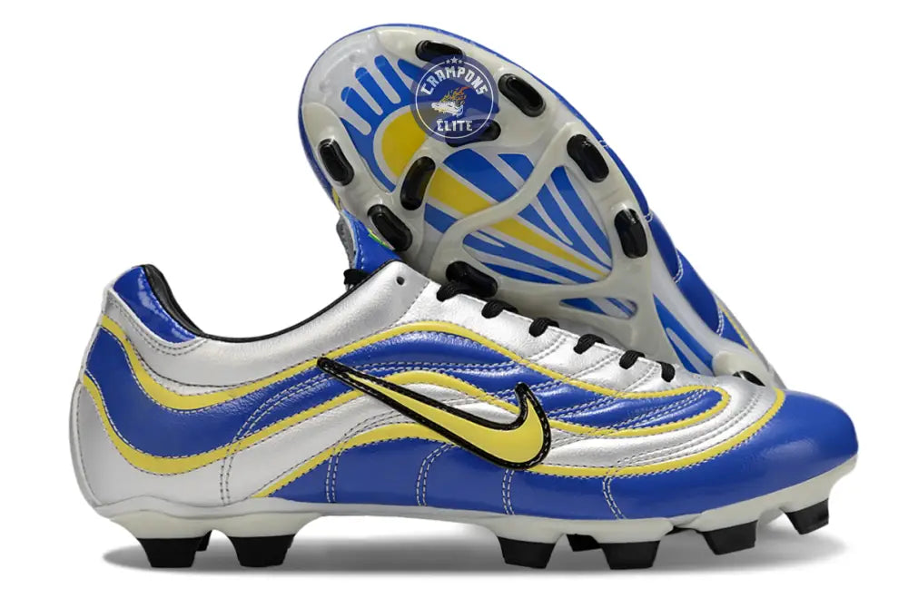 MERCURIAL VAPOR 1 R9 FG - Argenté/Bleu/Jaune