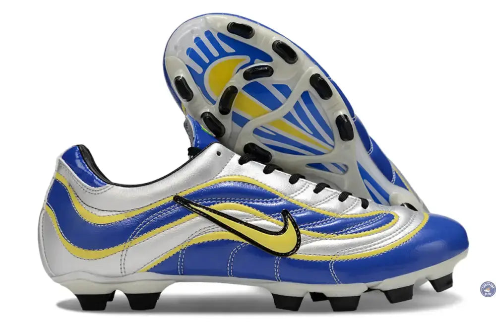 Image of MERCURIAL VAPOR 1 R9 FG - Argenté/Bleu/Jaune