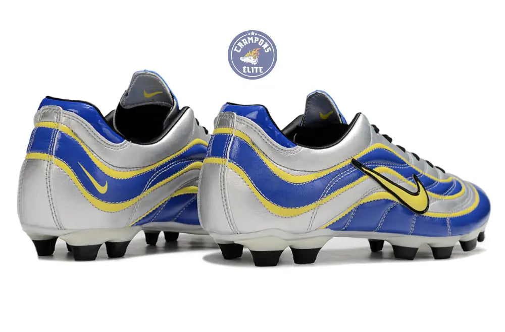 Image of MERCURIAL VAPOR 1 R9 FG - Argenté/Bleu/Jaune