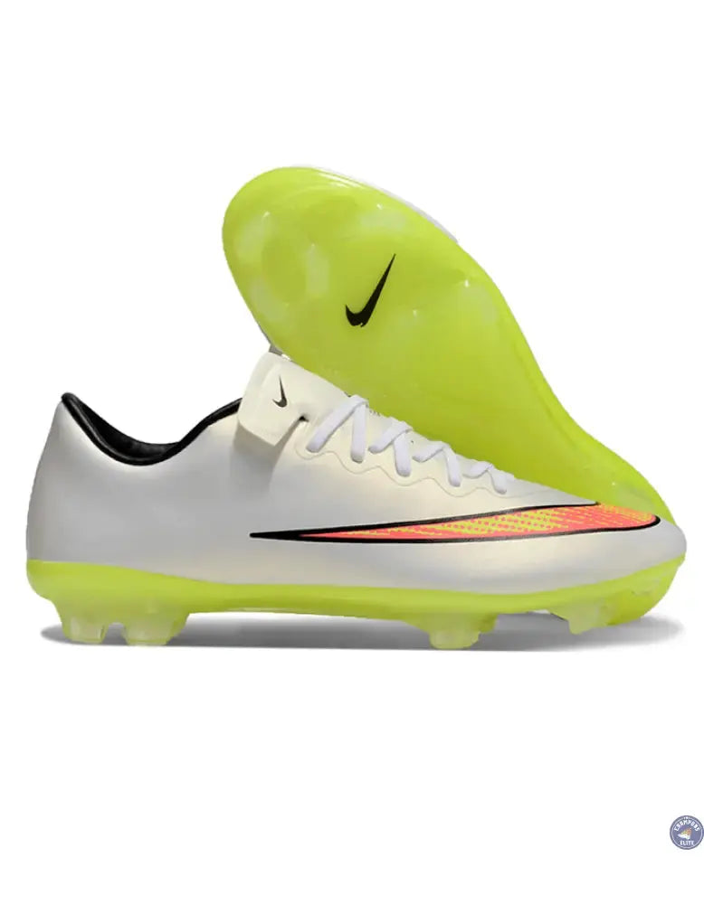 Image of Mercurial Vapor 10 FG Blanc/Orange/Jaune
