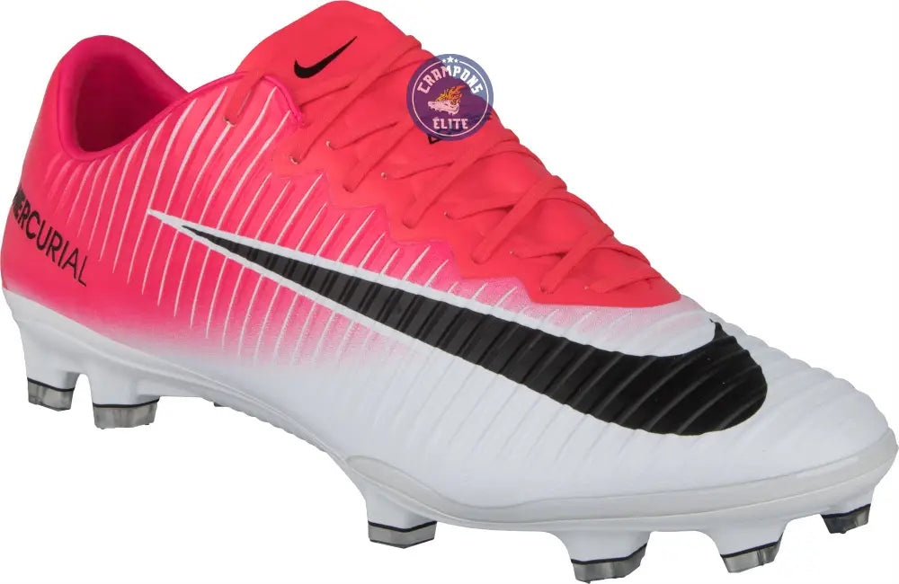 Image of Mercurial Vapor 11 Elite FG Motion Bleu - Rose/Blanc/Noir
