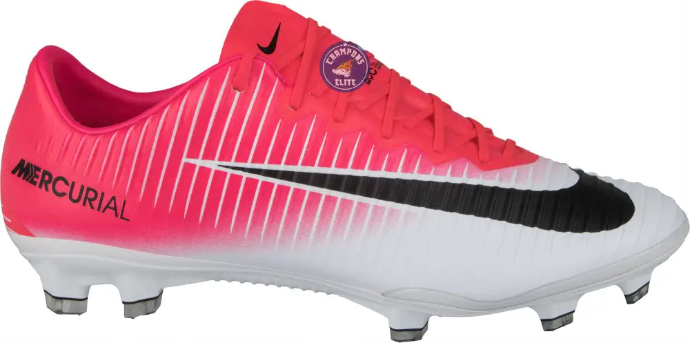 Image of Mercurial Vapor 11 Elite FG Motion Bleu - Rose/Blanc/Noir