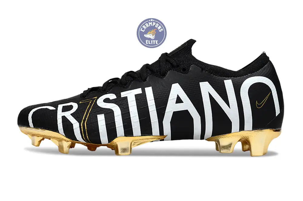 Image of Mercurial Vapor 12 CR7 FG - Noir/Jaune vif ÉDITION LIMITÉE