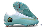 Mercurial Vapor 12 FG Chapter 6 Edição Especial - Vert Turquoise/Blanc/Doré ÉDITION LIMITÉE