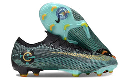 Image of Mercurial Vapor 12 FG CR7 Chapter 6:Born Leader - Vert Turquoise/Jaune vif/Noir PRÉ-COMMANDE
