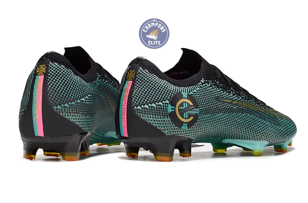 Image of Mercurial Vapor 12 FG CR7 Chapter 6:Born Leader - Vert Turquoise/Jaune vif/Noir PRÉ-COMMANDE