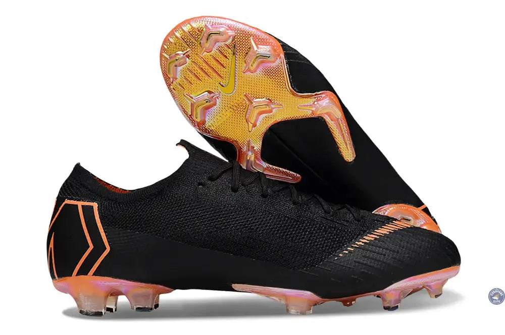 Image of Mercurial Vapor 12 FG - Noir/Orange/Blanc