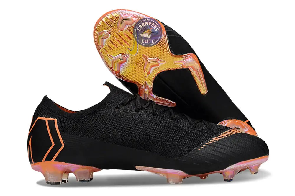 Image of Mercurial Vapor 12 FG - Noir/Orange/Blanc
