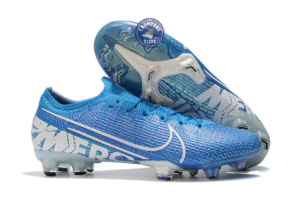 Image of Mercurial Vapor 13 FG New Lights - Bleu/Blanc