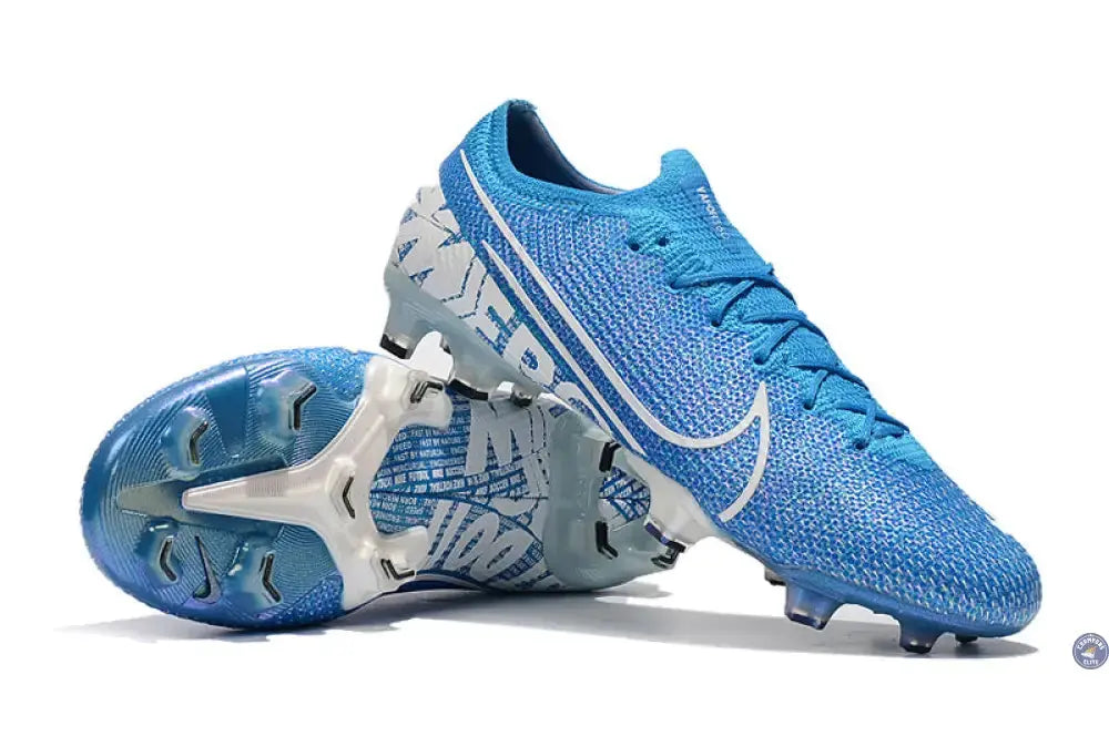 Image of Mercurial Vapor 13 FG New Lights - Bleu/Blanc