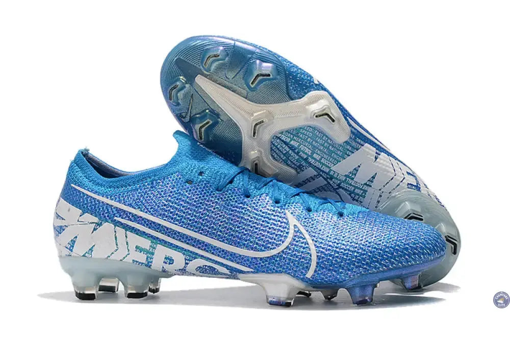 Image of Mercurial Vapor 13 FG New Lights - Bleu/Blanc
