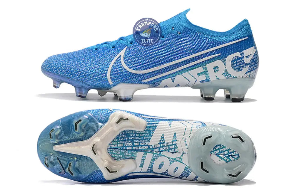 Image of Mercurial Vapor 13 FG New Lights - Bleu/Blanc