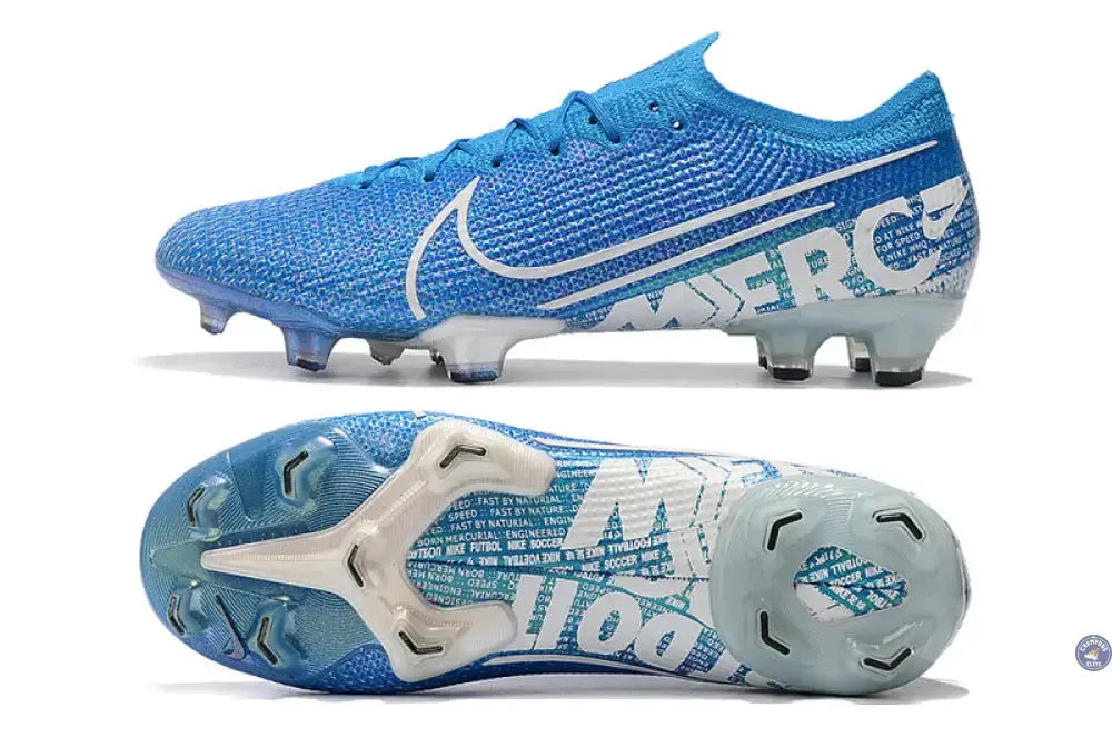 Image of Mercurial Vapor 13 FG New Lights - Bleu/Blanc