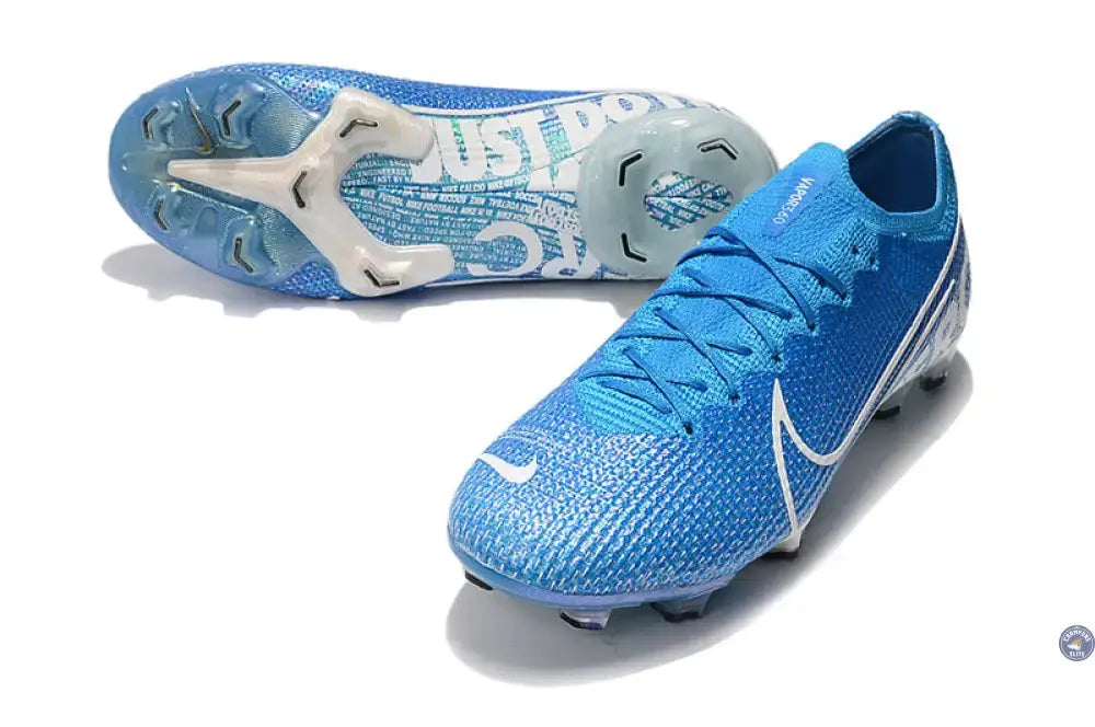 Image of Mercurial Vapor 13 FG New Lights - Bleu/Blanc
