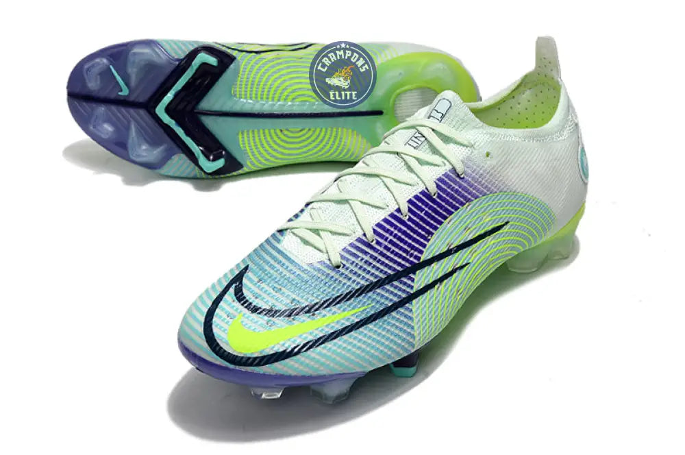 Image of Mercurial Vapor 14 Elite FG Dream Speed 5 - Vert/Jaune Fluo/Violet