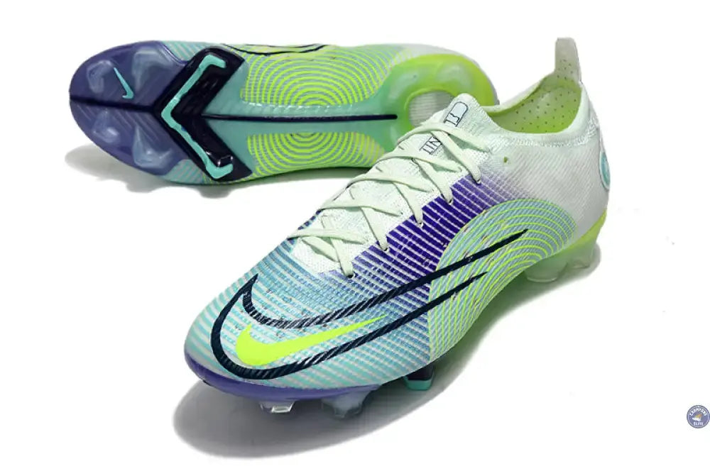 Image of Mercurial Vapor 14 Elite FG Dream Speed 5 - Vert/Jaune Fluo/Violet