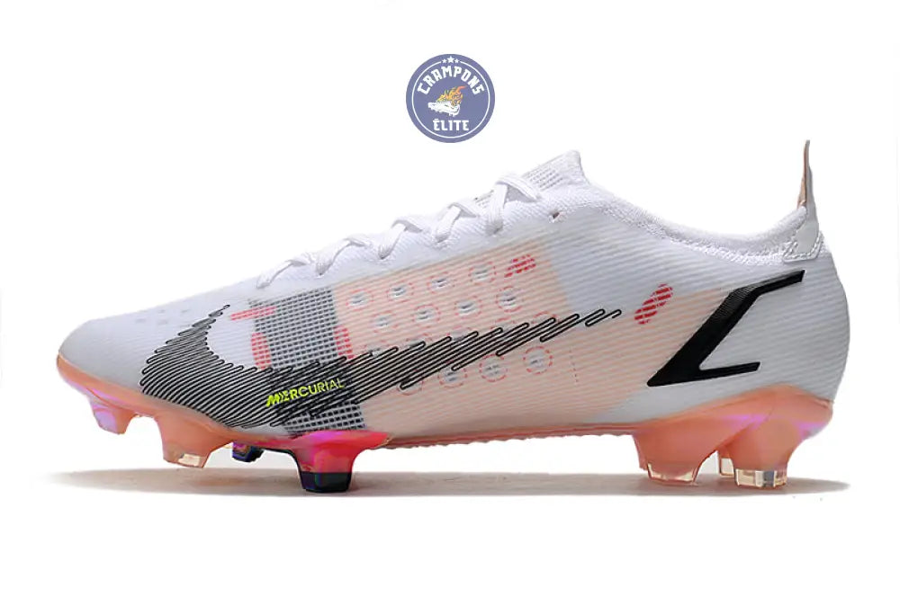 Image of MERCURIAL VAPOR 14 ELITE FG RAWDACIOUS - BLANC/ROUGE/ROSE