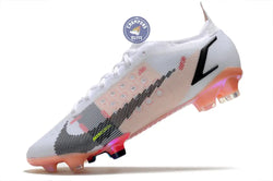 Image of MERCURIAL VAPOR 14 ELITE FG RAWDACIOUS - BLANC/ROUGE/ROSE