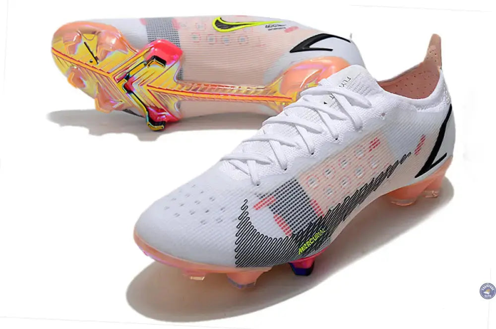 Image of MERCURIAL VAPOR 14 ELITE FG RAWDACIOUS - BLANC/ROUGE/ROSE