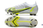 Mercurial Vapor 14 Elite FG ’White Volt’ - Blanc/Gris/Jaune Fluo