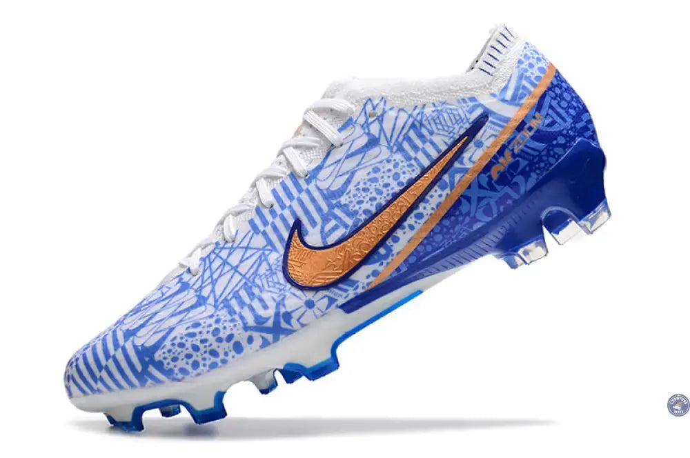 Image of Mercurial Vapor 15 Elite CR7 FG ’Azulejo’ Bleu/Doré