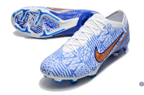 Mercurial Vapor 15 Elite CR7 FG ’Azulejo’ Bleu/Doré