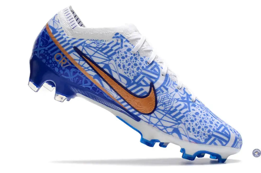 Mercurial Vapor 15 Elite CR7 FG ’Azulejo’ Bleu/Doré