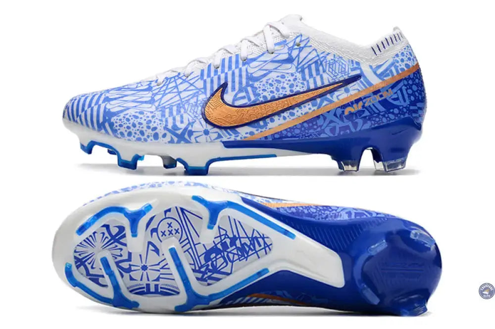 Mercurial Vapor 15 Elite CR7 FG ’Azulejo’ Bleu/Doré
