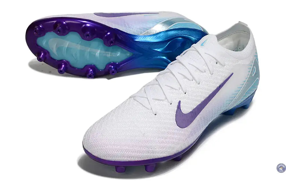 Image of MERCURIAL VAPOR 16 ELITE AG Chromatic - Blanc/Violet/Bleu