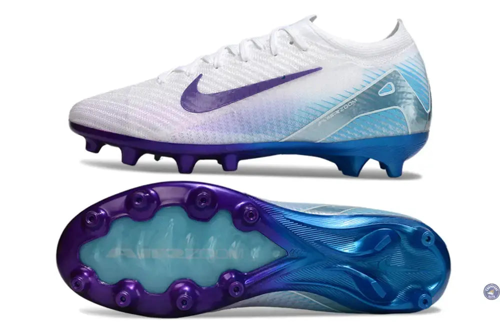 Image of MERCURIAL VAPOR 16 ELITE AG Chromatic - Blanc/Violet/Bleu
