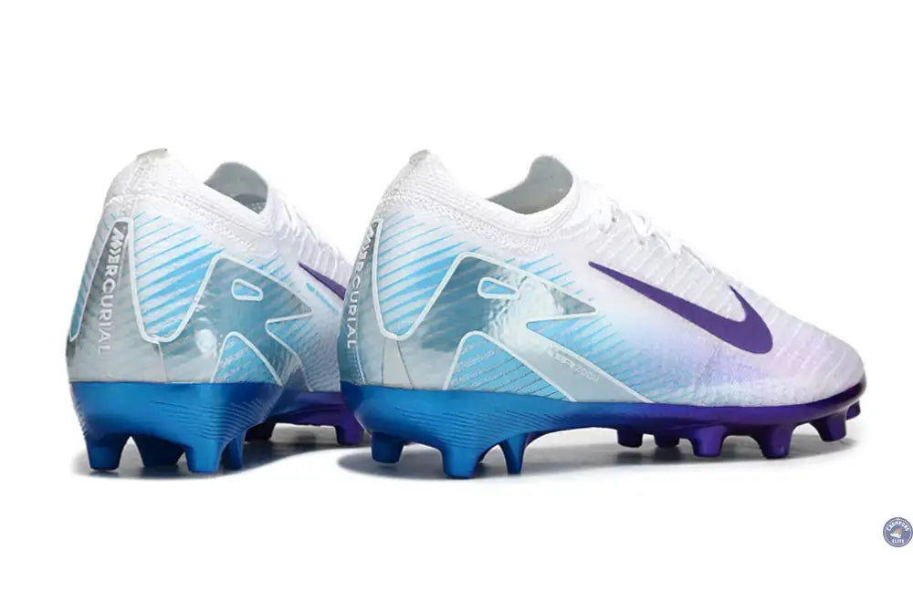 Image of MERCURIAL VAPOR 16 ELITE AG Chromatic - Blanc/Violet/Bleu