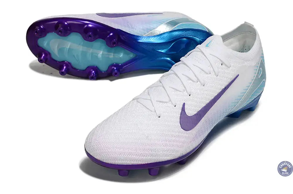 Image of MERCURIAL VAPOR 16 ELITE AG Chromatic - Blanc/Violet/Bleu