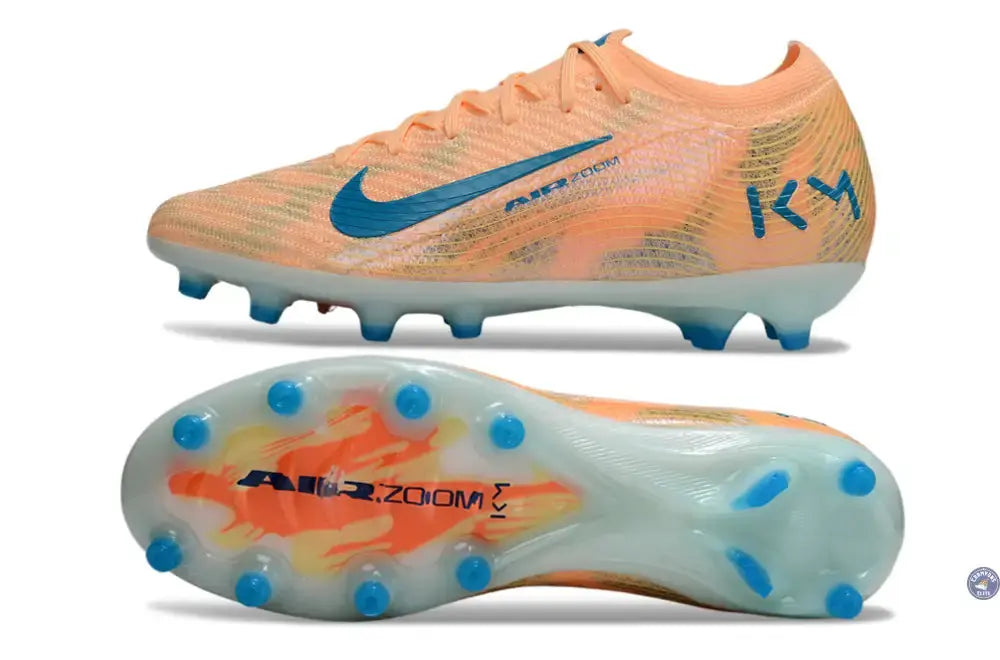 MERCURIAL VAPOR 16 ELITE AG Kylian Mbappe - Orange/Bleu turquoise