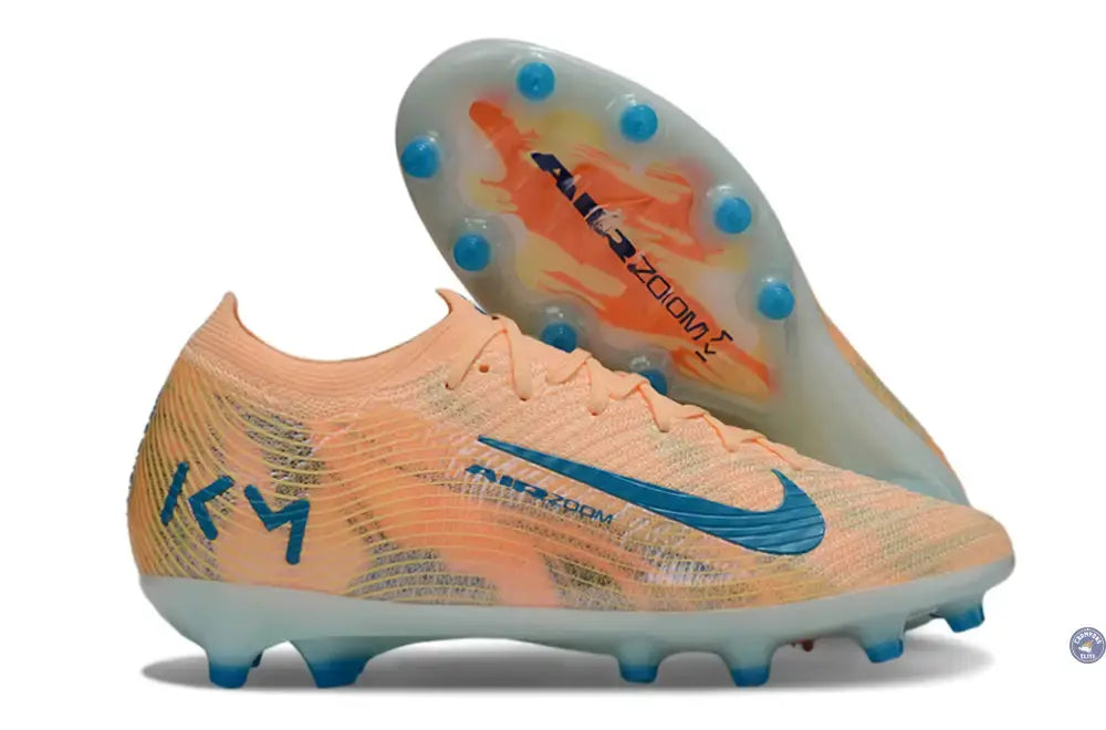 MERCURIAL VAPOR 16 ELITE AG Kylian Mbappe - Orange/Bleu turquoise